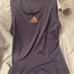 Men’s adidas aeroready lavender tank top, Medium